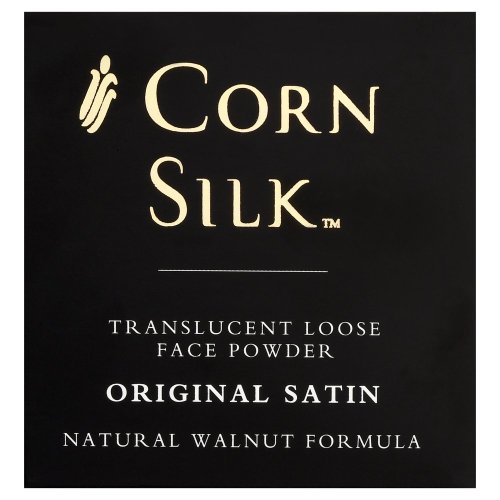 Maïs soie translucide poudre libre pour le visage, 12g de satin original