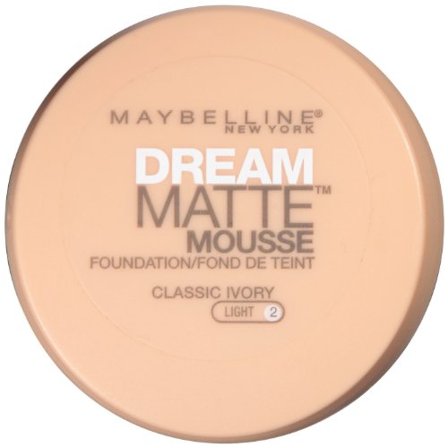 Maybelline fond de teint Dream Matte Mousse de New York, Classic Ivoire, 0,64 once