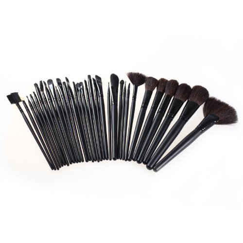 MelodySusie New 32pcs cosmétiques professionnels pinceau de maquillage Set Kit Black - répond à tous vos besoins