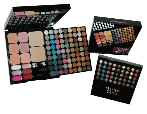 MPC combinaison ultime 94 couleurs de maquillage Palette fixée, 80 ombres à paupières 6 fards à joues en poudre 2 et 6 Lip Color