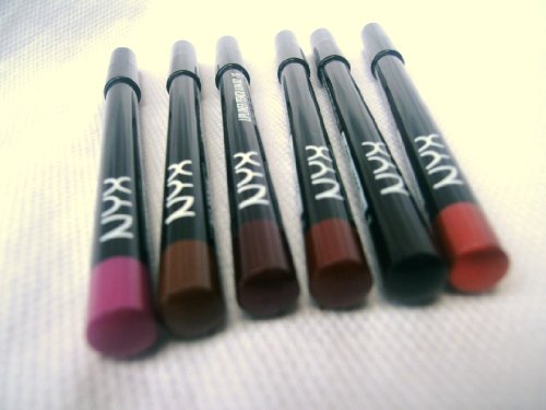 NYX Crayon à Lèvres - Lot de 6