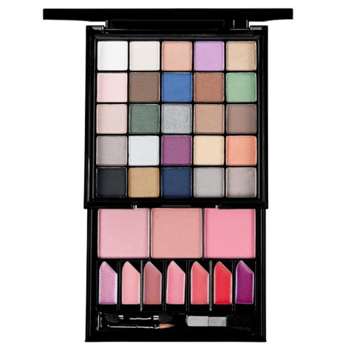 NYX être féroce 35 couleurs de maquillage Kit Palette avec des ombres à paupières, fards, gloss S124