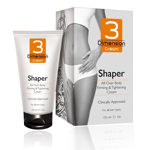 Shaper 3D, sur tout le corps raffermissant et serrage crème, approuvé cliniquement. Peau effet tenseur immédiat