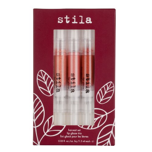 Stila Cosmetics Lip Glaze, Harvest Trio, 0,05 once liquide