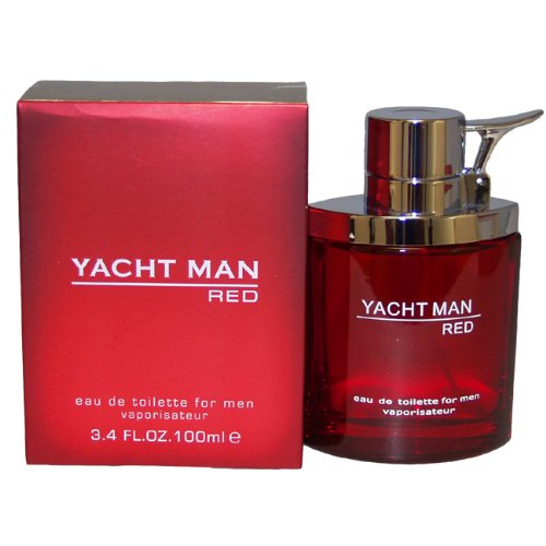 Yacht Man Red par Myrurgia Eau De Parfum Spray for Men, 3,40 once