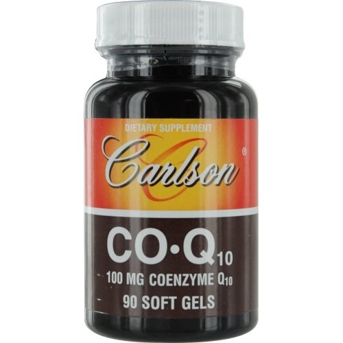 Carlson CO Q10 100mg, coenzyme Q10, 90 gélules