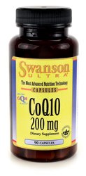 CoQ10 200 200 mg 90 Caps par Swanson Ultra