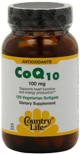 Country Life Coenzyme Q10 100 mg, 120-Count