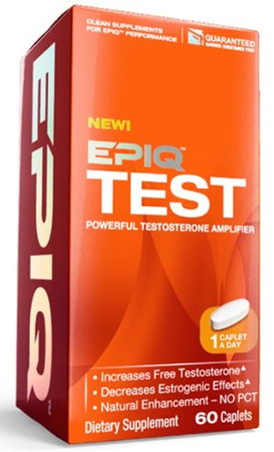 EPIQ - Essai puissant Testosterone Amplifier - 60 Caplets