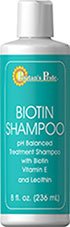 Fierté biotine Shampooing pour puritaine avec de la vitamine E et lécithine 8 fl oz-shampooing