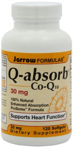 Jarrow Formulas Q-Dévier CoQ10 30 mg, 120 gélules