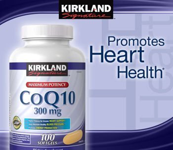 Kirkland Signature CoQ10 La puissance maximale (300 mg), gélules 75-Count