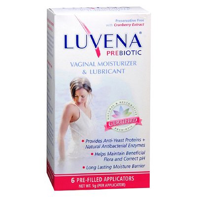 Luvena prébiotique hydratant vaginal et lubrifiant (boîte de 6) 5 grammes