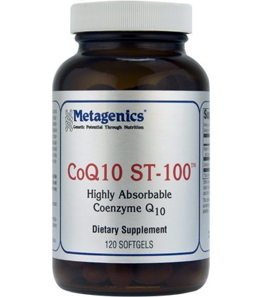 Metagenics - CoQ10 ST-100 hautement absorbable Coenzyme Q10 100 mg. - 60 gélules