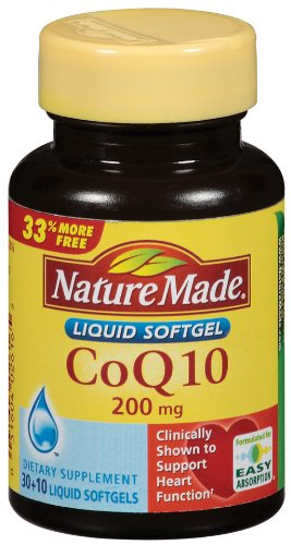 Nature Made CoQ10 200 mg, 40 gélules