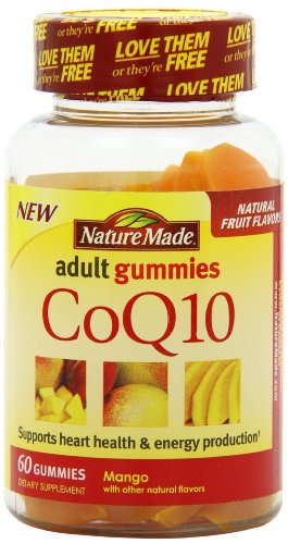 Nature Made Gummies adultes CoQ10, 60 Count
