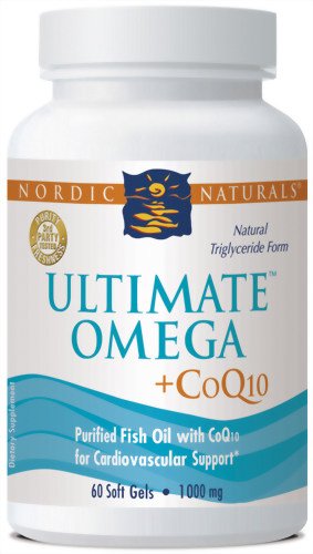 Nordic Naturals Omega-Ultime CoQ10, 1000mg, 60 Gel Soft Caps,