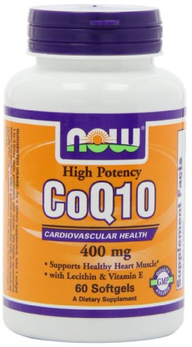 NOW Foods CoQ10 400 mg, gélules 60