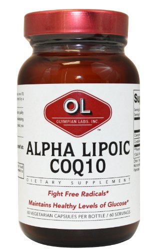 Olympian Labs alpha-lipoïque Coenyme Q 10 200 mg 60 Caps