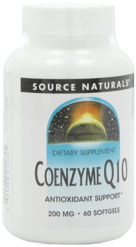 Source Naturals Coenzyme Q10, 200 mg, 60 gélules