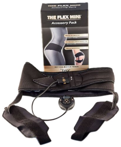 Flex Mini cuisse de la femme Flex ceinture et Butt ceinture de tonification, Noir