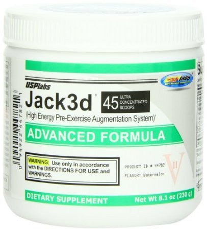 Jack 3D avancées suppléments nutritionnels formule, pastèque, 230 GR