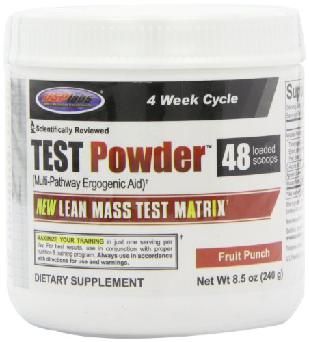 USP Labs test Mineral Supplement poudre Fruit Punch, 8,5 once