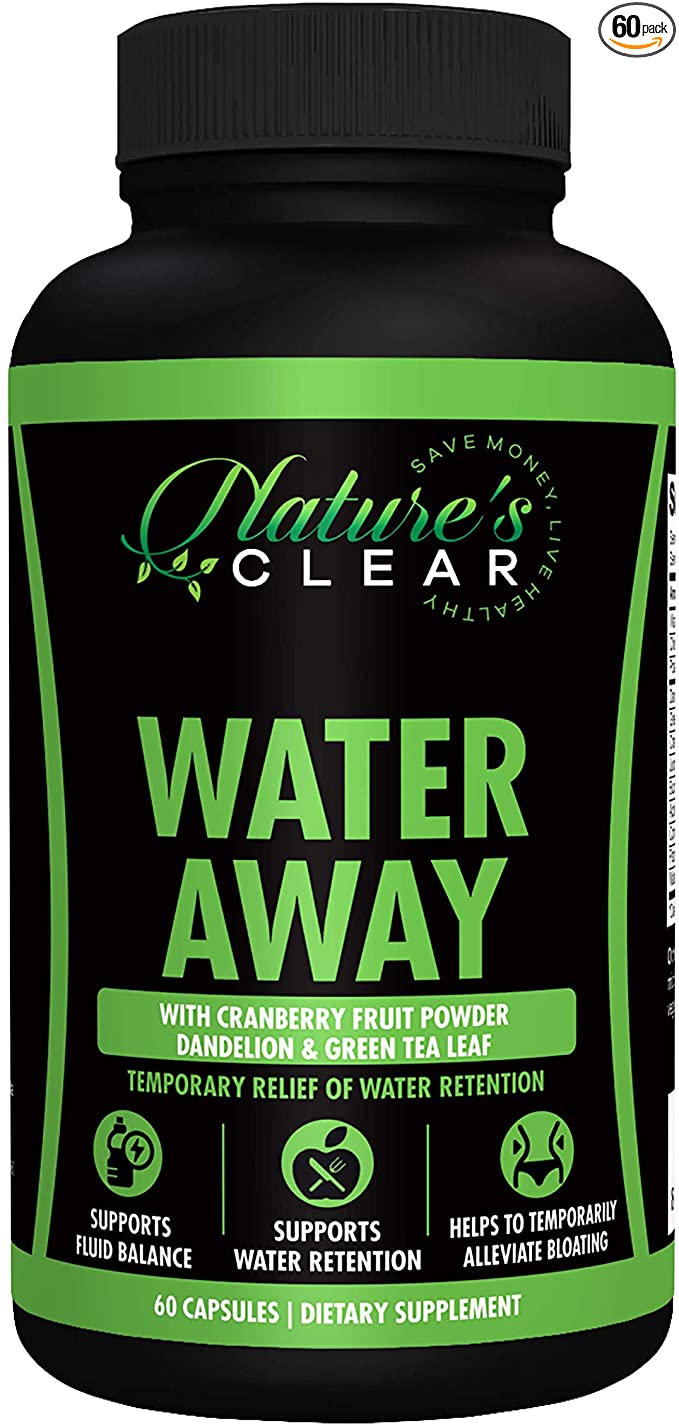 NATURES CLEAR WATER AWAY PILLS 60