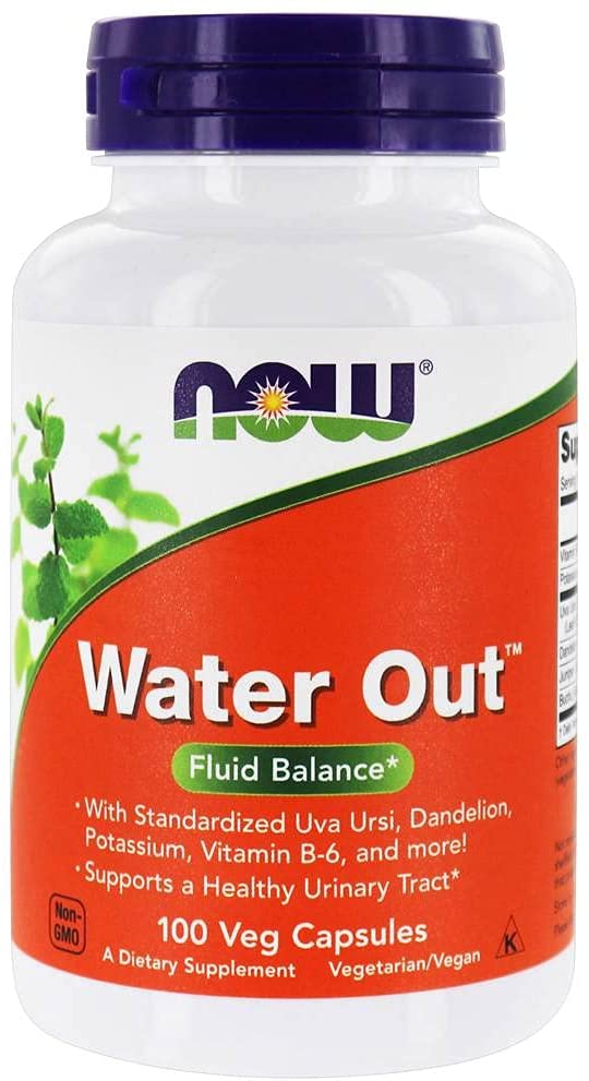 NOW FOODS WATER OUT  100 VEG CAPSULES