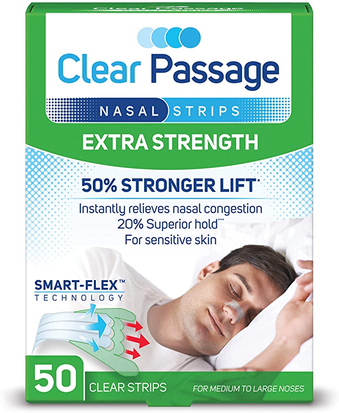 CLEAR PASSAGE NASAL STRIPS FORTE FORCE SUPPLEMENTAIRE 50 COMPTES