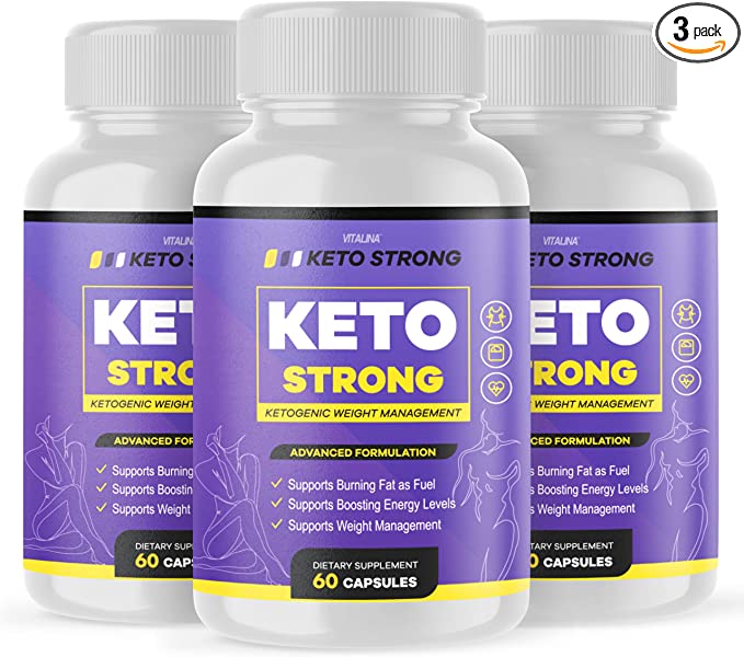 3 PACK OFFICIAL KETO STRONG